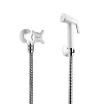 Ducha Higiênica 120cm Branco Cromo 1984 F34 Lorenzetti Ducha Higiênica 120cm Branco Cromo 1984 F34 Lorenzetti