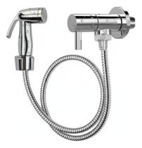Ducha Higiênica Abs Cromado 1.4 De Volta Com Registro Completo Ducha Para Banheiro