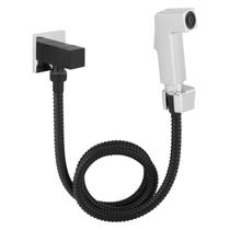 Ducha Higiênica Banheiro Acabamento Quadrado Black Edition Ducha Higiênica Banheiro Acabamento Quadrado Black Edition