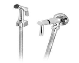 Ducha Higiênica Banheiro Cromada Acionamento 1/4 De Volta