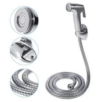 Ducha Higiênica Bidê Lavat C /Gatilho + Mangueira Inox 1,4m