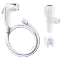 Ducha Higiênica Branco Banheiro Registro ¼ Volta Completa Ducha Higiênica Branco Banheiro Registro ¼ Volta Completa