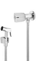 Ducha higiênica C-50 metal inox com gatilho de metal inox