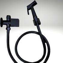 Ducha higienica c/ derivacao c90 black matte jed banheiro preto fosco