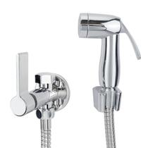 Ducha Higiênica C/ Derivação Resistente Abs Cromada C-70 Ducha Higiênica C/ Derivação Resistente Abs Cromada C-70