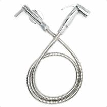 Ducha Higiênica C72 Abs Cromado Mangueira 2 Metros p/ Banheiro Lavatório Lavabo Bidê Salão Chuveirinho