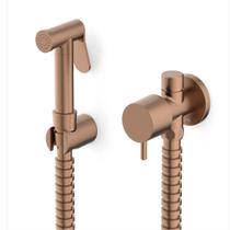 Ducha Higienica Celite C/Derivaçao Basic Rose Gold Mate Ducha Higienica Celite C/Derivaçao Basic Rose Gold Mate