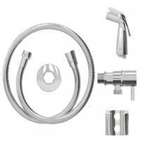 Ducha Higienica Censi Com Registro Latao 1/4 De Volta Cromado - 7551