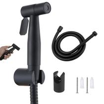 Ducha Higienica Chuveirinho Banheiro Box Lavabo Mangueira Flexivel Limpeza Higiene Acessorio Suporte Resistente