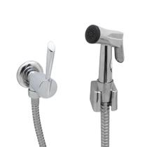 Ducha Higiênica Chuveirinho Bide Gatilho Metal 1/4 De Volta Luxo