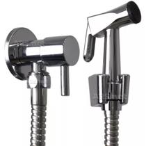 Ducha Higiênica Chuveirinho Intima Banheiro Metal Cromada - Fertak
