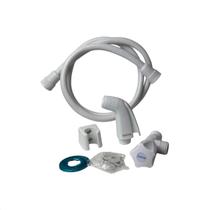 Ducha Higiênica Chuveirinho Plástico Branco 1,2M 1/2