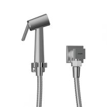 Ducha Higiênica Chuveirinho Quadrada Metal Cromada Ducha Higiênica Chuveirinho Quadrada Metal Cromada