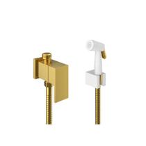 Ducha Higiênica Com Derivação Color Flaunt -Dourado Escovado