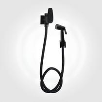 Ducha Higiênica Com Derivação Dn15 Led Preto Fosco Perflex