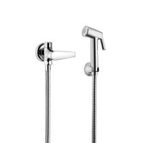 Ducha Higiênica com Derivação Flexível de 1,20m Gatilho em Metal Loren Joy Cromado 1985 C32 7040135 Lorenzetti Ducha Higiênica com Derivação Flexível de 1,20m Gatilho em Metal Loren Joy Cromado 1985 C32 7040135 Lorenzetti