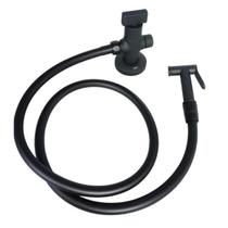 Ducha Higiênica Com Derivação Preto Matte Flow Celite Ducha Higiênica Com Derivação Preto Matte Flow Celite
