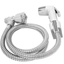 Ducha Higiênica com Gatilho Pop 1800 C25 1,20m 1/4 Volta ABS Branca Leão Metais Sanitários
