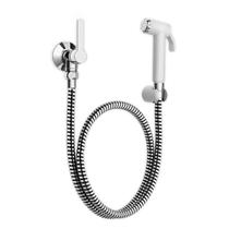 Ducha Higiênica Com Registro Docol Gali Cromad0 De Parede Meia Polegada DN15 Temp. Max 70 Graus Spray Embutido Cartucho Cerâmico Uso Banheiro