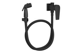 Ducha Higiênica com Registro e Derivação Level Black Matte Deca 1984.BL26.ACT.MT