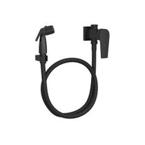 Ducha higiênica com registro e derivação Level Black Matte.