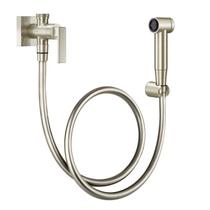 Ducha Higiênica com Registro e Derivação Stillo Niquel Escovado - Docol - 90008237044 - Unitário Ducha Higiênica com Registro e Derivação Stillo Niquel Escovado - Docol - 90008237044 - Unitário