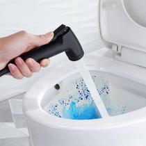 Ducha Higiênica com Registro em Metal para Banheiro Preta Fc101