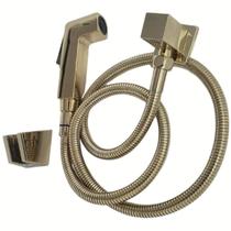Ducha Higienica com Registro Gold V-1072-1C sem derivação Dourado Quadrado
