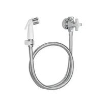 Ducha Higiênica Com Registro Max Branco/Cromado Deca 1984.C34.ACT Ducha Higiênica Com Registro Max Branco/Cromado Deca 1984.C34.ACT