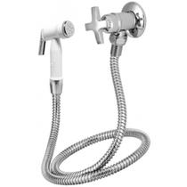 Ducha Higiênica com Registro sem Derivação 1984 ¼ Volta Alfa C34 Cromado Esteves Vab280cwb Cromado