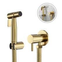 Ducha Higiênica Completa Acabamento em Dourado GoldenX Ducha Higiênica Completa Acabamento em Dourado GoldenX