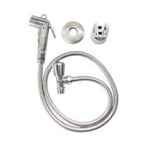 Ducha Higiênica Completa com Registro + Gatilho + Flexível ( Cromada )