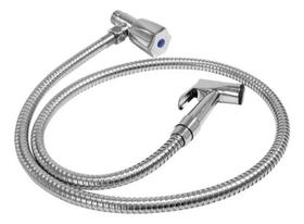 Ducha Higienica Completa Guepar 1,20m Metal Cromada