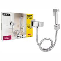 Ducha Higiênica Completa Luxo Kokay Metal Cromada
