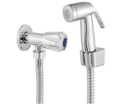 Ducha Higiênica Completa Para Banheiro Engate Flexível Inox 1,80m + Gatilho Top + Registro Metal Ducha Higiênica Completa Para Banheiro Engate Flexível Inox 1,80m + Gatilho Top + Registro Metal