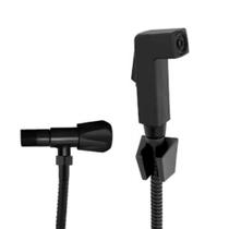 Ducha Higiênica Completa Preta Black Matte