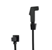 Ducha Higiênica Completa Quadrado Preto Fosco Black Matte Ducha Higiênica Completa Quadrado Preto Fosco Black Matte