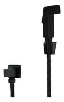 Ducha Higiênica Completa Quadrado Preto Fosco Black Matte Ducha Higiênica Completa Quadrado Preto Fosco Black Matte