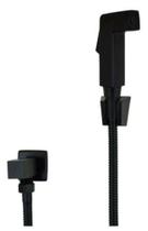 Ducha Higiênica Completa Quadrado Preto Fosco Matte - fi