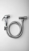 Ducha Higiênica Cromada com Gatilho ABS e Mangueira Inox