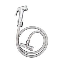 Ducha Higiênica de Metal C25 1/4V Gatilho Abs Cromada 1.20m Ducha Higiênica de Metal C25 1/4V Gatilho Abs Cromada 1.20m