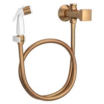 Ducha Higienica Deca Cubo C/ Reg E Derivação Gold Matte