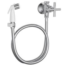 Ducha Higiênica Deca Registro e Derivação Duna Clássica Cromada Modelo Novo - 1984C64ACTBR