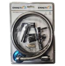 Ducha Higiênica Eco Registro 1/4 e Gatilho Metal Cromado