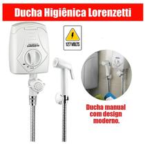 Ducha Higiênica Elétrica 3 Temperaturas 127v 4000w Lorenzeti - Lorezentti