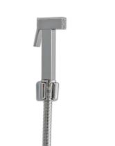 Ducha Higiênica Em Metal Quadrada com Flexível de 1.20 cm Sem Registro