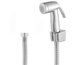 Ducha Higiênica Engate Flexível Aço Inox 1,20 Metros + Gatilho Top Com Trava + Suporte De Parede Ducha Higiênica Engate Flexível Aço Inox 1,20 Metros + Gatilho Top Com Trava + Suporte De Parede