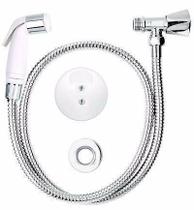 Ducha Higiênica Flexível INOX Registro 1/4 - 120CM Ducha Higiênica Flexível INOX Registro 1/4 - 120CM