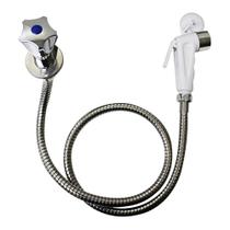 Ducha Higienica Gatilho Branco e Registro de Metal - Higiban