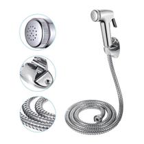 Ducha Higienica Gatilho + Mangueira 1,5m + Suporte Para Banheiro Ducha Higienica Gatilho + Mangueira 1,5m + Suporte Para Banheiro